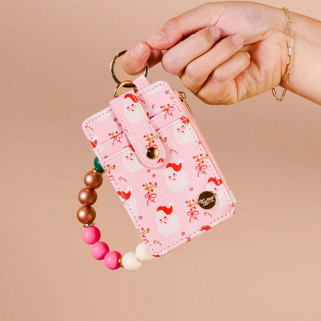 Holly Jolly Keychain Wallet- The Darling Effects
