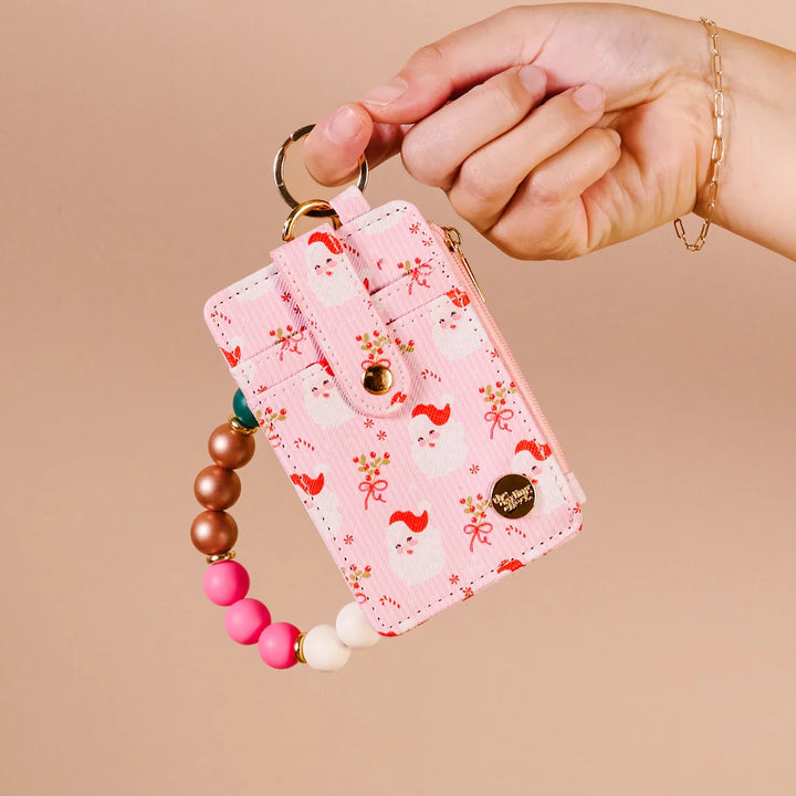 Holly Jolly Keychain Wallet- The Darling Effects