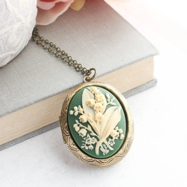 Lily Locket Necklace