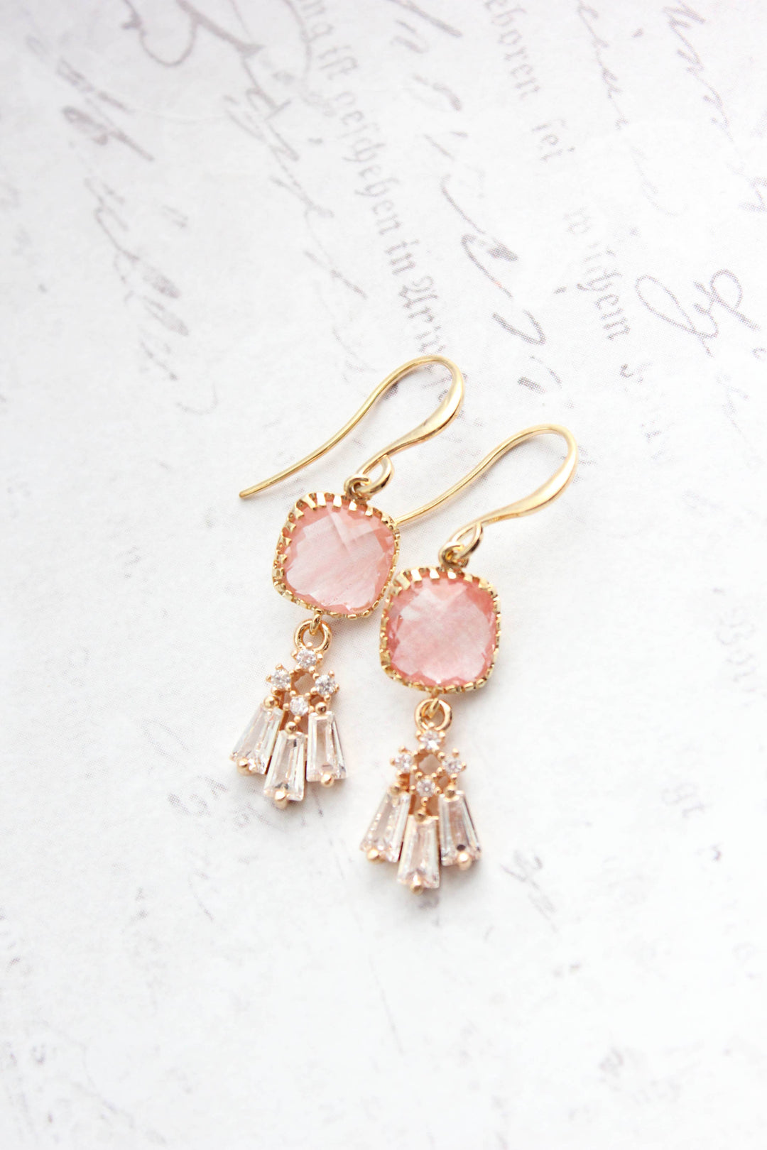 Art Rose Earrings