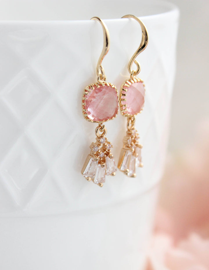 Art Rose Earrings