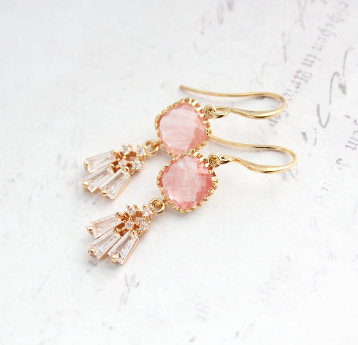 Art Rose Earrings
