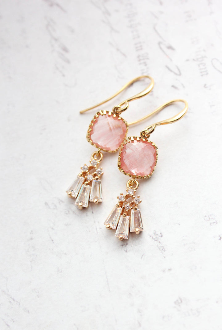 Art Rose Earrings