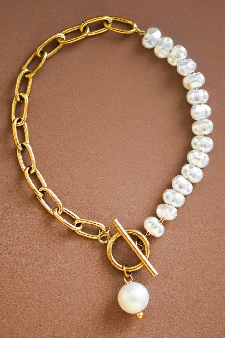 Pearl Chain Bracelet