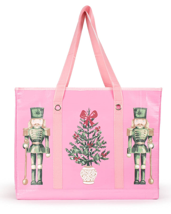 Imperial Nutcracker Market Tote – Pink
