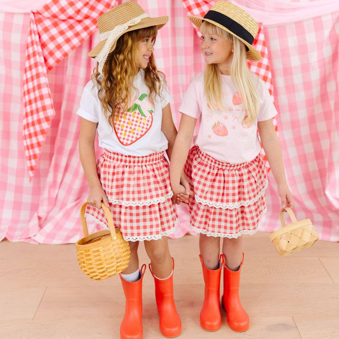 Strawberry Patchwork T-Shirt