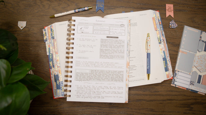 Verse Study Journal- Peach