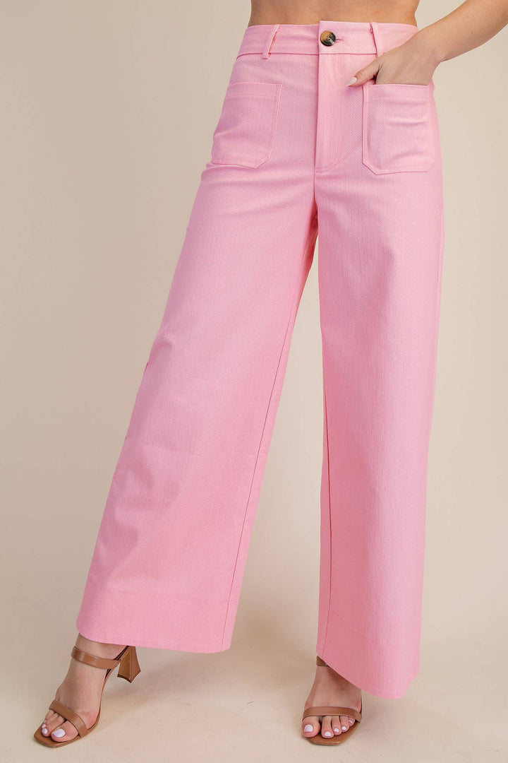 Cotton Candy Wide Leg Pants