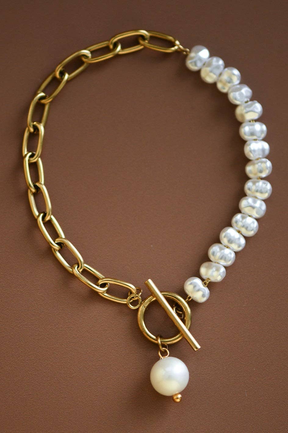 Pearl Chain Bracelet