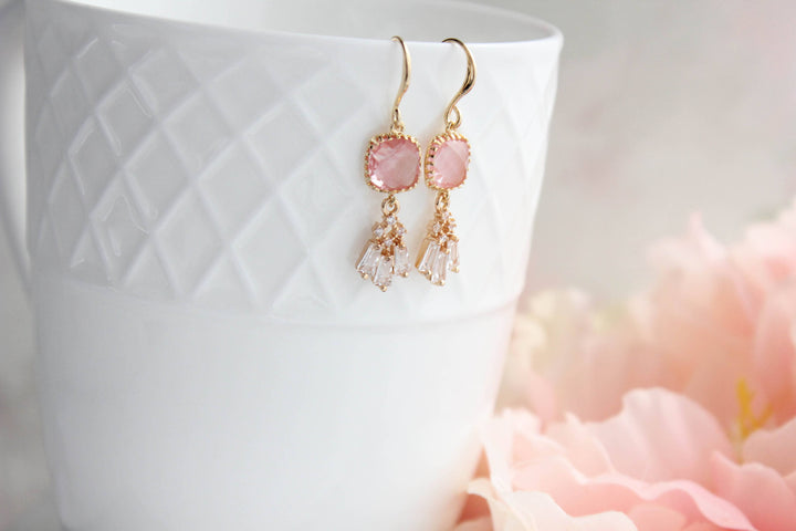 Art Rose Earrings
