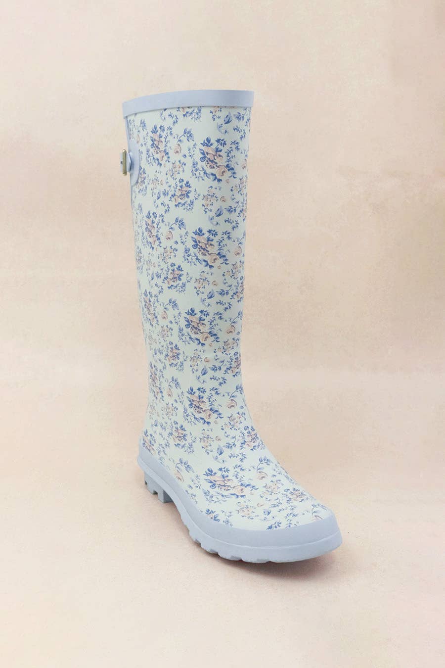 Chic Floral Rain Boots